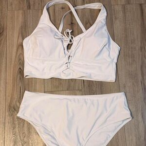 SHEIN White Bikini Set